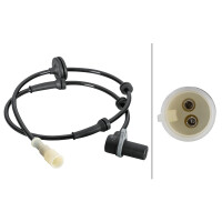 Sensor Raddrehzahl 2-polig induktiv 865 mm Kabel HELLA für u.a. HONDA CIVIC
