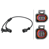 Wheel Speed Sensor 4-pin inductive 450 mm cable HELLA for e.g. SEAT ALHAMBRA