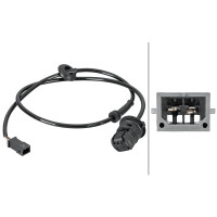 Wheel Speed Sensor 2-pole inductive sensor 930 mm cable HELLA for e.g. AUDI A6