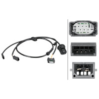 Wheel Speed Sensor 3-pin inductive sensor 925 mm cable HELLA for AUDI A6 and others