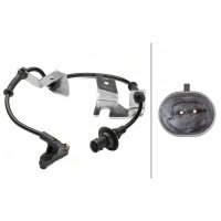 Wheel speed 2-pole Hall sensor 500mm cable HELLA for CHRYSLER Sebring and others