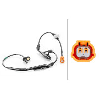 Sensor Raddrehzahl 2-polig Hallsensor HELLA für u.a. HONDA ACCORD