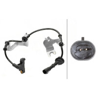 Wheel speed 2-pole Hall sensor 550mm cable HELLA for CHRYSLER Sebring and others