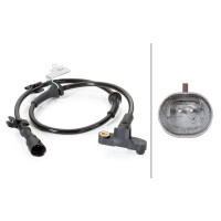 Wheel speed 2-pole Hall sensor 685mm cable HELLA for CHRYSLER Neon II and others