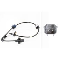 Wheel Speed Sensor 2-pole Hall sensor 595 mm cable HELLA for e.g. HONDA CIVIC
