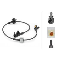 Wheel speed 2-pole Hall sensor 631mm cable HELLA for CHEVROLET Silverado