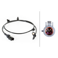 Sensor Raddrehzahl 2-polig Hallsensor 1.060 mm Kabel HELLA für FORD