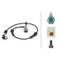 Sensor Raddrehzahl hinten 2-polig HELLA für NISSAN NP300 NAVARA (D40)