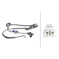 Wheel Speed Sensor 2-pole inductive sensor 1.260 mm cable HELLA for TOYOTA
