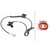 Wheel Speed Sensor 2-pole inductive 830 mm cable HELLA for e.g. TOYOTA COROLLA