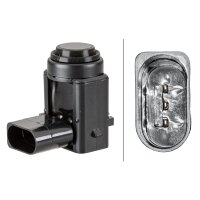 Plug-in parking aid sensor 3-pin HELLA for SEAT Altea and others