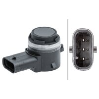 Plug-in Parking Aid Sensor 3-pin HELLA for MERCEDES-BENZ E-CLASS and others