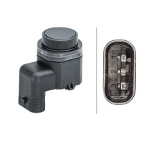 Parking Aid Sensor plugged 3-pin HELLA suitable for e.g. BMW X5