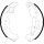 Brake Shoe Set Ø 228 mm 42 mm HELLA suitable for e.g. SEAT IBIZA