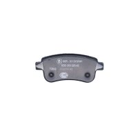 Brake pad set without wear warning 16 mm HELLA for e.g....
