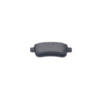 Brake pad set without wear warning 16 mm HELLA for e.g. RENAULT MEGANE