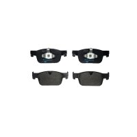 Brake pad set without wear warning 17.3 mm HELLA for e.g....