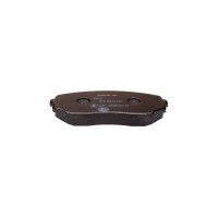 Brake pad set discs with wear warning 17.4 mm HELLA for e.g. MAZDA CX-5