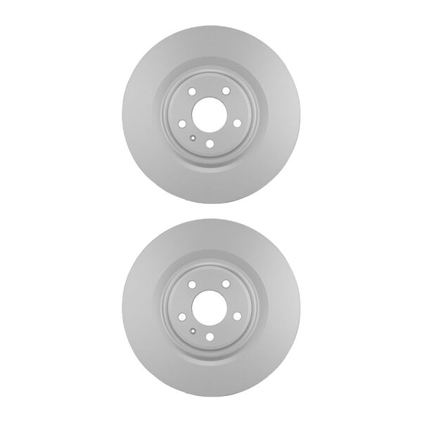 2 Brake Discs internally ventilated Ø 68 mm 28 mm HELLA for e.g. AUDI A6