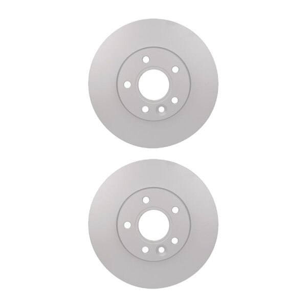 2 Brake Discs internally ventilated Ø 63.6 mm 25 mm HELLA for VOLVO V40
