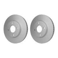 2 Brake Discs internally ventilated Ø 63.5 mm 23...
