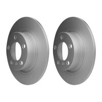 2 Bremsscheiben voll Ø 79 mm 10 mm HELLA für...