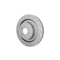 Bremsscheibe hinten PRO High Carbon HELLA für...