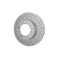 Bremsscheibe vorne HELLA PRO High Carbon für PORSCHE...
