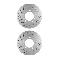 2 Brake Discs internally ventilated Ø 98 mm 24 mm...