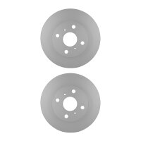 2 Brake Discs internally ventilated Ø 55 mm 22 mm...