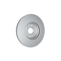 2 Brake Discs internally ventilated Ø 63.5 mm 28 mm HELLA for JAGUAR XE