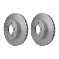 2 Brake Discs internally ventilated Ø 85 mm 28 mm...