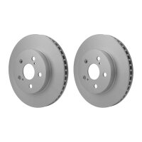 2 Brake Discs internally ventilated Ø 55 mm 25 mm...