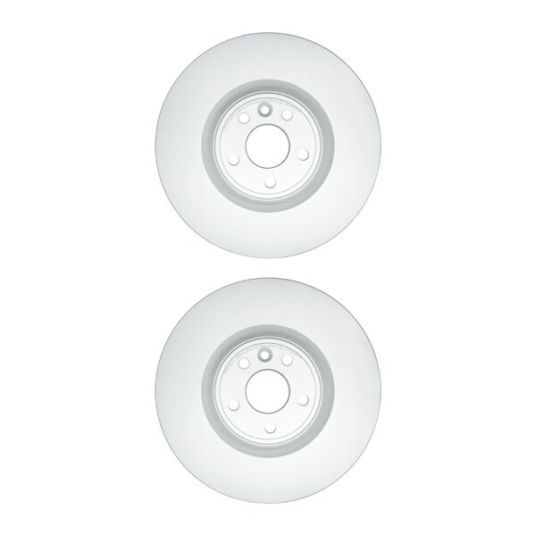 2 Brake Discs internally ventilated Ø 63.5 mm 34 mm HELLA for LAND ROVER