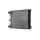 Radiator engine fins mechanically joined 380 mm - 322 mm MAHLE for e.g. VW POLO