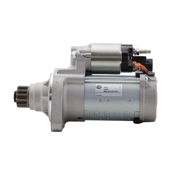 Anlasser Starter 2 kW 13 Zähne HELLA für AUDI SEAT LEON SKODA VW