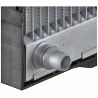 Radiator engine cooling fins soldered 248 mm - 165 mm alu MAHLE for e.g. BMW 5