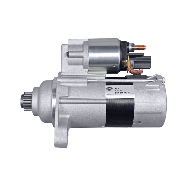 Anlasser Starter 1,7 kW 12 Zähne HELLA für SKODA FABIA II (542)