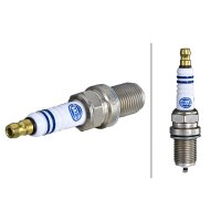 Spark Plug 1 ground electrode M14 x 1.25 25 Nm HELLA for e.g. AUDI A4