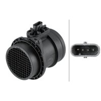 Mass air flow sensor 4-pin HELLA for MINI MINI COUNTRYMAN (R60)