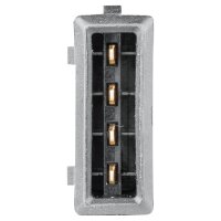 Luftmassenmesser Rohrstutzen 4-polig HELLA für u.a....