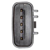 Mass air flow sensor screwed 5-pin HELLA for e.g. LAND...