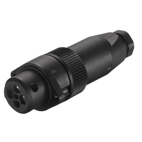 Cable Connector Set round plug 3-pin HELLA universal for various vehicles