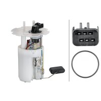 Fuel feed unit, electric 6-pin HELLA for CHEVROLET Lacetti and others