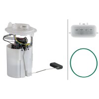 Kraftstoff-Fördereinheit elektrisch 4-polig HELLA für u.a. RENAULT Fluence