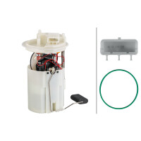 Fuel feed unit, electric, 4-pin HELLA for FIAT Grande Punto and others