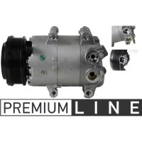 Compressor air conditioning V-ribbed belt pulley 115mm...
