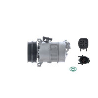 Air conditioning compressor 12 V Ø 125 mm MAHLE suitable for e.g. VOLVO V40