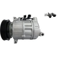Compressor air conditioning V-ribbed belt pulley 134mm...