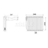 Verdampfer Klimaanlage Keilrippenriemenscheibe 112mm...